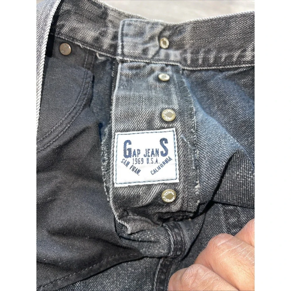 Gap 1969 Low Rise Boot Fit Jeans Authentic Japanese Denim Mens Size 36x32
